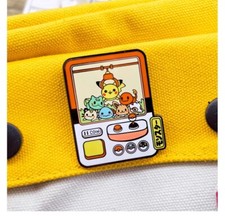 Pok mon originality UFO CATCHER Backpack hat Metal Enamel Pin Badge brooch