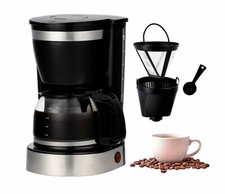 Filter Coffee Machine – 1.25L Carafe, Drip Coffee Maker, 40 Min Keep Warm