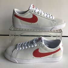 Size 6 Nike Sb Blazer Low Gt White University Red For Sale Online Ebay