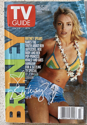 TV Guide June 3 2000 BRITNEY SPEARS Special /Creased Covers No Label Boston Edit
