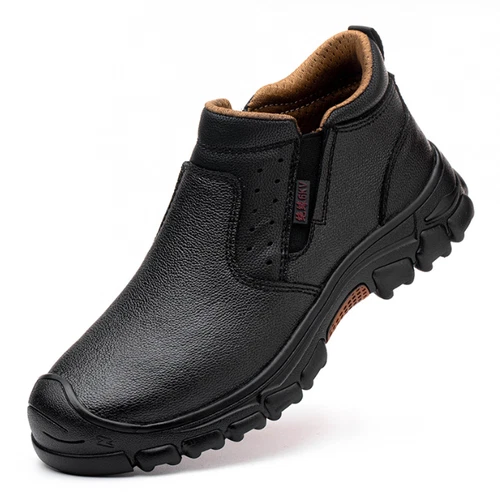 New Women Men Indestructible Composite Toe Safety Shoes Waterproof Leather Boots - Picture 16 of 35