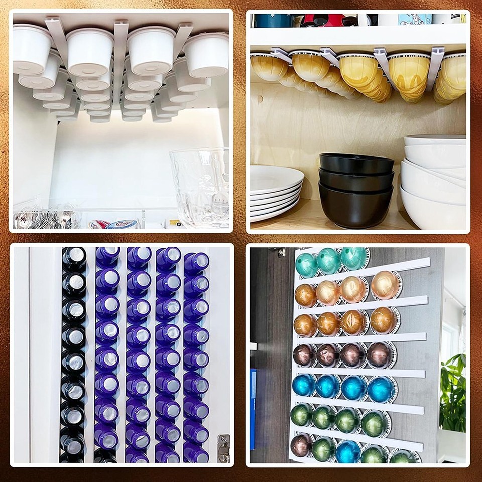 K Cup Holder Coffee Pod Holder, SelfAdhesive Mounted6239 eBay