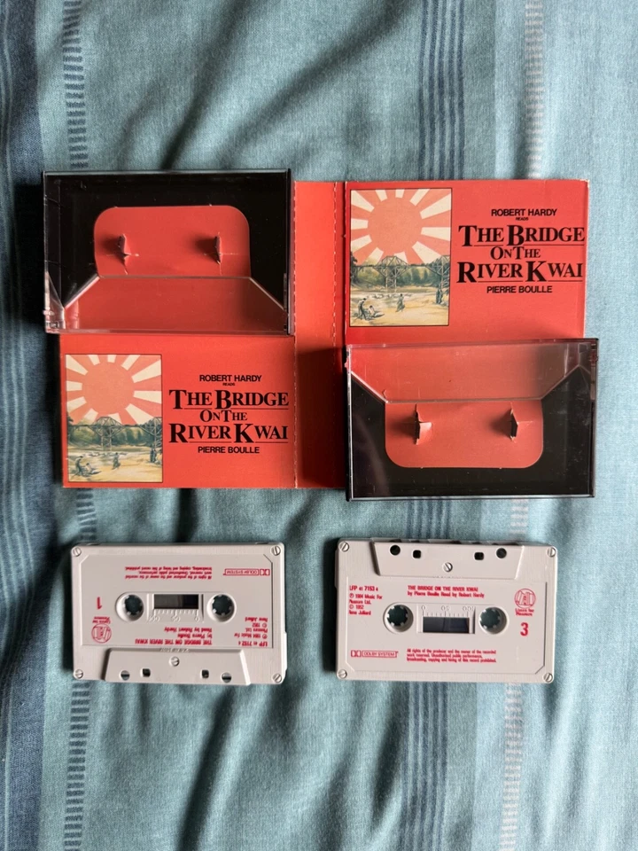 The Bridge on the River Kwai - Pierre Boulle - 2 x Cassette Audiobook - Image 4 of 4