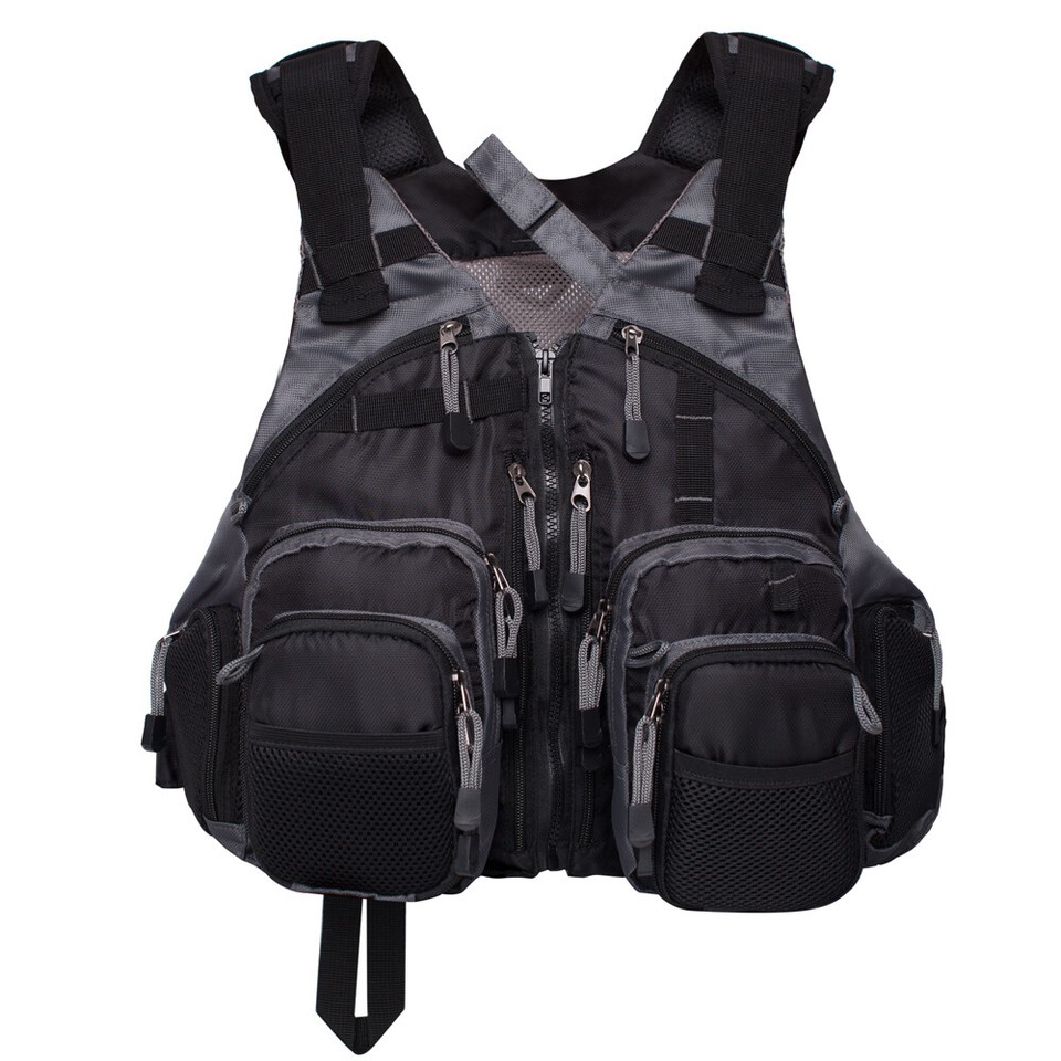 Fishing Vest backpack For Fly Fishing General Size Mesh Adjustable ...