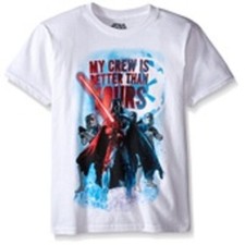 Star Wars Big Boys  Darth Vader T-Shirt White XL