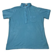 Vintage 'Evan Picone' 1970s Cotton/Polyester Short Sleeve Shirt Junior Girls L