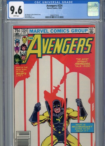 AVENGERS #224 NM 9.6 CGC HIGHEST 1 OF 1 CANADIAN PRICE VARIANT BREEDING COVER