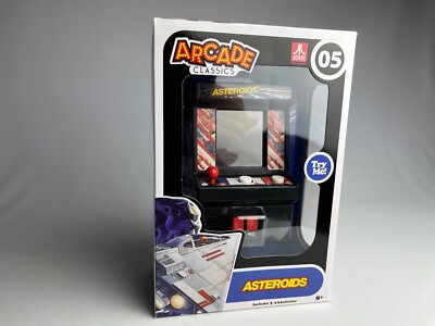ASTEROIDS Arcade Classics #05 Mini Handheld Games NIB New - Basic Fun No. 05