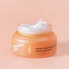 Saturday Skin Carrot + Niacinamide Moisturizing Cream 50ml 1.69 Skin Brightening