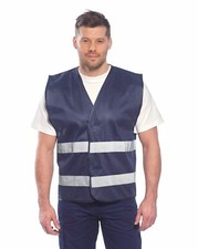 Portwest F474 Iona Lightweight Cooling Safety Vest with 2 Band Reflective Tape