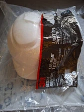 New. 3M Pro White Front Brim Hard Hat with Ratchet Adjustment