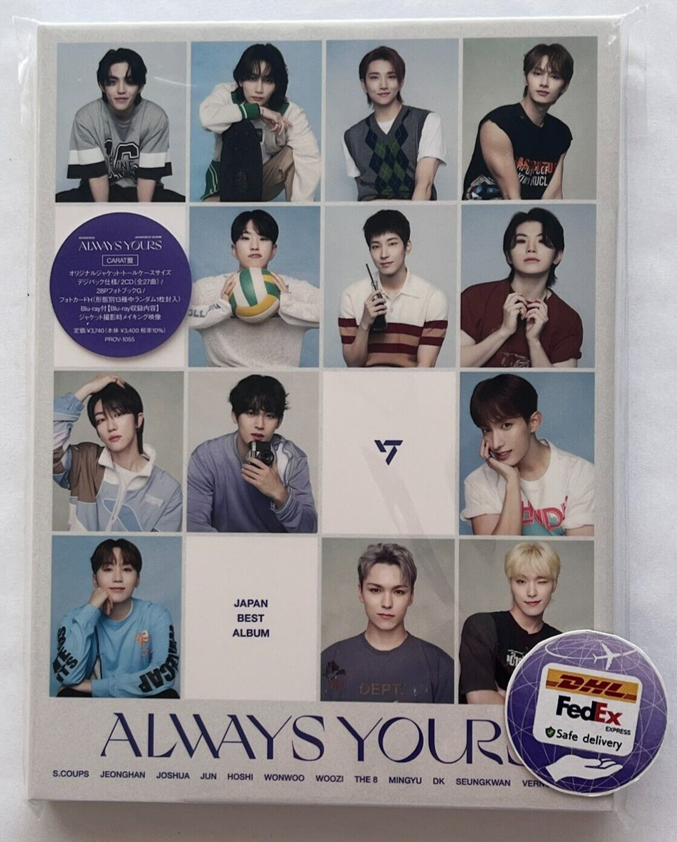 SEVENTEEN WOOZI ALWAYS YOURS FC CARAT VER. CD PHOTOCARD WEVERSE PC
