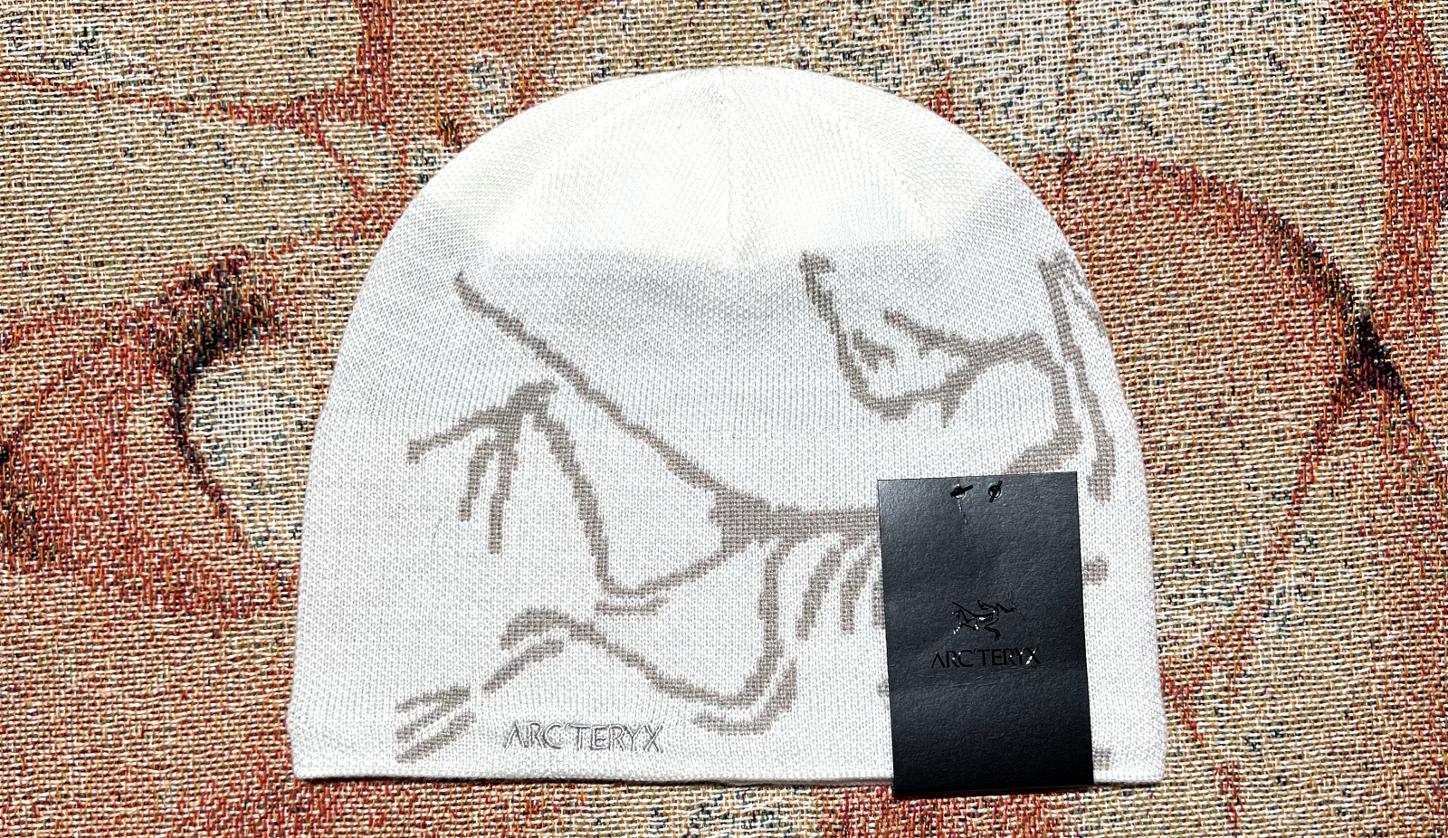 Arc'teryx Bird Head Toque Beanie Arctic Silk Rune nuovo di zecca