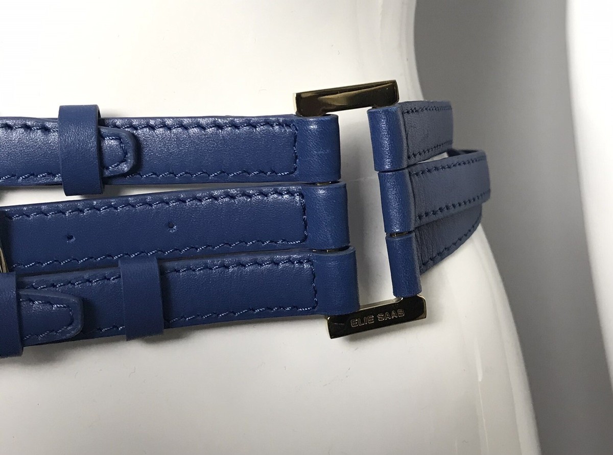 Elie Saab Leather Belt UK