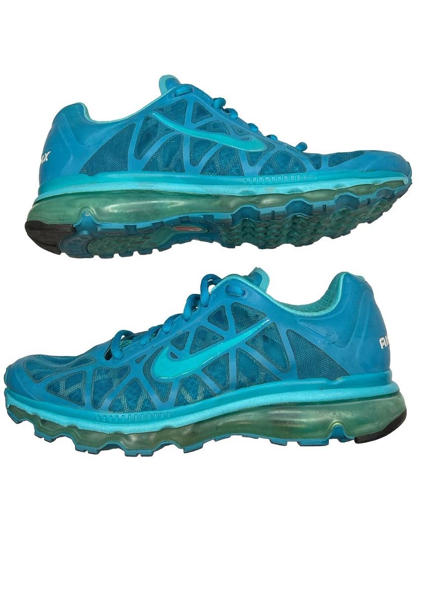NIKE AIR MAX 2011 Teal Blue 429890-430 Womens Fitsole 2 Size 9.5
