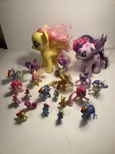 My Little Pony Huge Assorted Lot of 21 Mixed Sizes / Years, 1 Plush includes