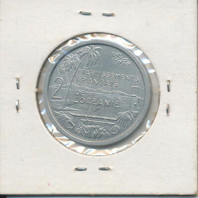 French Oceania (Polynesia) / Französisch-Ozeanien [M003] - 2 Francs 1949 UNC