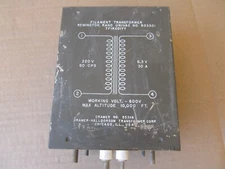 GRAMER-HALLDORSON 553K6 POWER TRANSFORMER Univac 903301 220V to 6.3V 30A