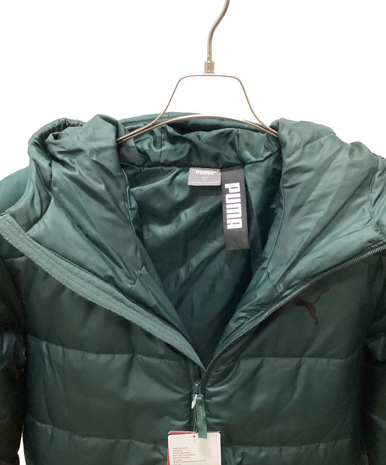 PUMA Puffer Jacket Men's Size XL Green New image 6