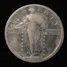 1917- S Standing Liberty Quarter Type 2 -25c VG Better Date San Francisco
