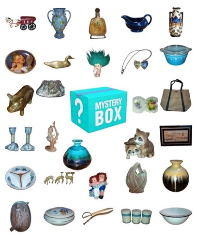 15 Lb Vintage Antique Estate Finds Reseller Wholesale Box