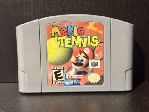 Mario Tennis N64 (Nintendo 64, 2004) Authentic Tested Working Cartridge Only