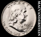 1955 Franklin Half Dollar- FBL- Buggs Bunny- Choice Gem Brilliant Unc #K2135