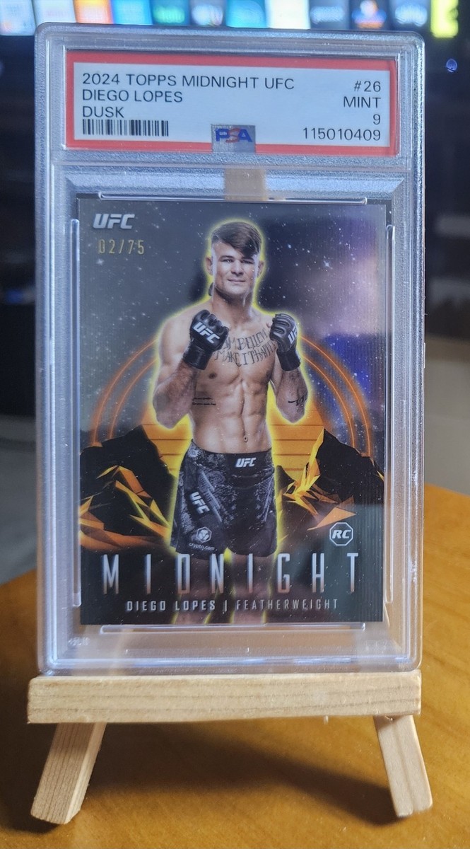 ディエゴロペス 2024 Topps Midnight UFC - Diego Lopes #26 Dusk /75 (RC) for sale