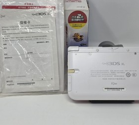 🇺🇸Nintendo Rare iQue 3DS XL Mario White Limited Edition Official Boxed Console