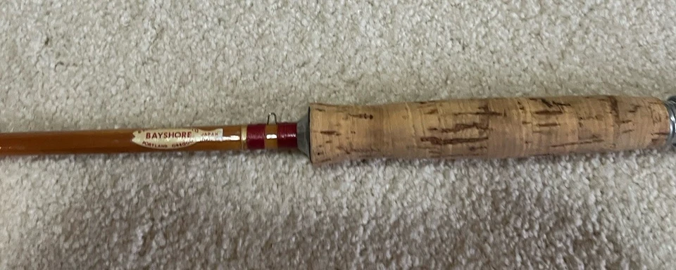 Bayshore (Bruce Tackle Portland) Split Bamboo 8’ 6wt 3 Piece Fly Rod - Image 2 of 4