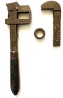 VINTAGE 14" "PEXTO" (PECK, STOW & WILCOX) PIPE WRENCH; LIKELY MADE IN CLEVELAND — photo 9