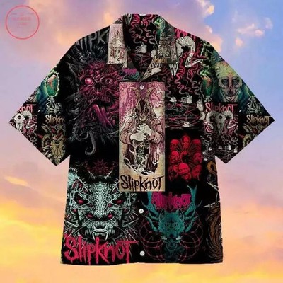 Slipknot Hawaiian Shirt 3D