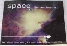 Vintage 1966 NASA Space Program James Webb President Johnson Visitor Booklet