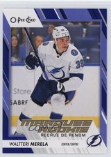 2023-24 O-Pee-Chee Marquee Rookie Blue Border Waltteri Merela #590 0zw7