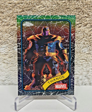 2025 Topps Chrome Marvel - Thanos #158 - Spider Web Refractor /399