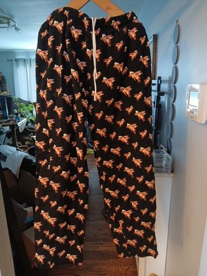Vintage Chef Wear Pants Rare Flying Pigs XL