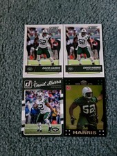 David Harris Football Card Mixed Lot of approx 4 cards