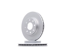 2x DELPHI Disque de frein Avant pour CHEVROLET SPARK (M300) 236mm BG4972C