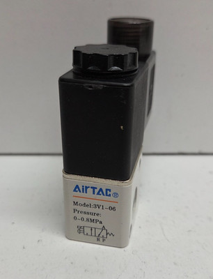 NEW NO BOX! AIRTAC 24V SOLENOID VALVE 3V1-06