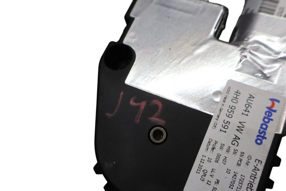 Motor techo corredizo sin techo panorámico Audi A8L Quattro 11-18 4H0959591 OEM Foto 4 de 4