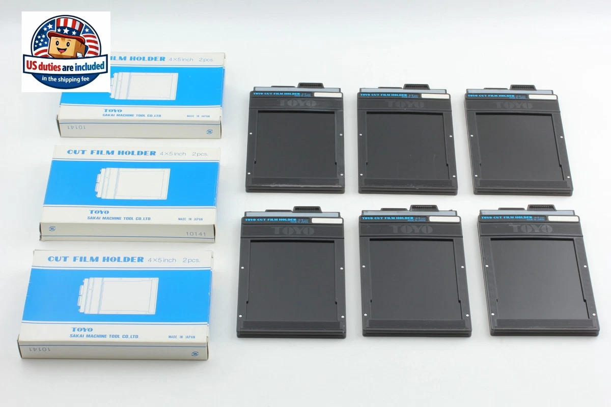 TOYO 4x5 in Camera Camera Film Cut Film Holders for sale | eBay