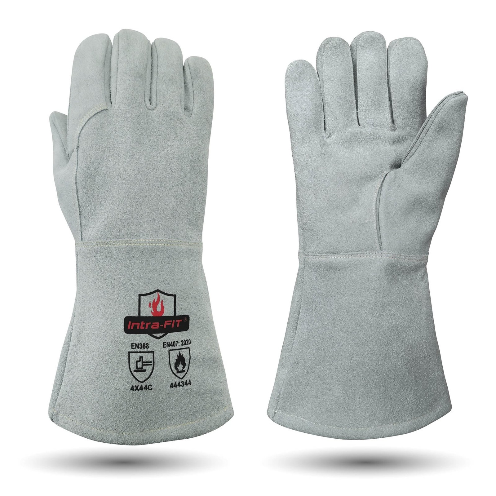 Heat Resistant Leather Gloves, Foundry & Kiln Large