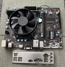 MSI H110M PRO-VH Motherboard, LGA1151, H110, M-ATX, I3-6100, With I/O Shield