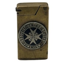 Vintage St John Ambulance Association Petrol Lighter Brass Untested Display Used
