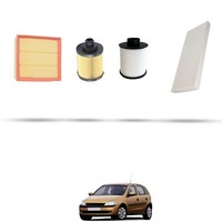 Hoffcar Set Service - 4 Filter Kompatibel Mit Opel Corsa C 1.3 Cdti 51Kw Von
