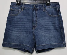 RM by Rebecca Minkoff Women's High Rise 90's Shorts, Size 14, Relaxed Fit