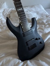 ESP LTD MH-207 7-STRING BLACK SATIN