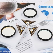 ToupTek SHO 2" 6.5NM FWHM Narrowband Filter Set SII Ha OIII Astronomical Filter