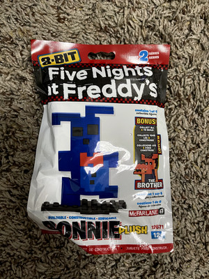 McFarlane FNAF Five Nights at Freddy's 8-Bit Bonnie Plush New