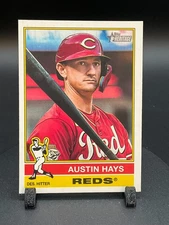 2025 Topps Heritage High Number #617 Austin Hays, Cincinnati Reds